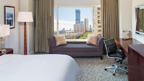 1 bedroom, premium bedding, down comforters, pillowtop beds