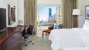 1 bedroom, premium bedding, down comforters, pillowtop beds