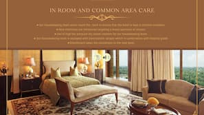 Premium bedding, down duvet, minibar, in-room safe