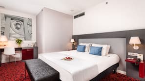 1 chambre, literie hypoallergénique, minibar