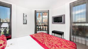 1 chambre, literie hypoallergénique, minibar