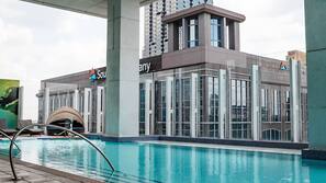 Seasonal outdoor pool