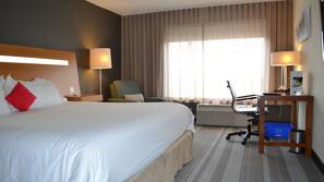 Down duvet, pillow top beds, in-room safe, desk