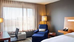Down duvet, pillow top beds, in-room safe, desk
