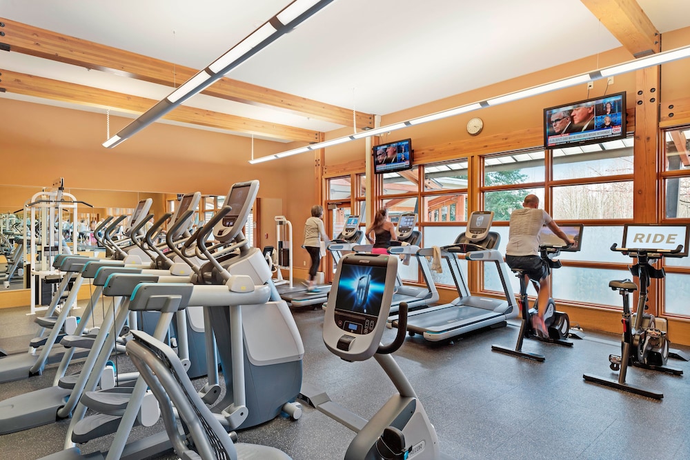 Fitness facility, Cedarbrook Lodge