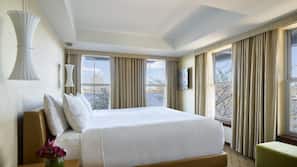 Frette Italian sheets, premium bedding, down duvet, pillow top beds
