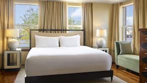 Frette Italian sheets, premium bedding, down duvet, pillow top beds