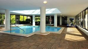 Indoor pool, outdoor pool