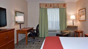 In-room safe, desk, iron/ironing board, free cribs/infant beds
