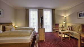 Minibar, Zimmersafe, schallisolierte Zimmer, kostenpflichtige Babybetten