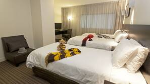 Minibar, in-room safe, desk, blackout curtains