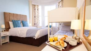 Iron/ironing board, free cots/infant beds, free rollaway beds, free WiFi