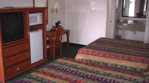 Premium bedding, blackout drapes, free WiFi, bed sheets