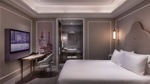 1 ห้องนอน, เครื่องนอนระดับพรีเมียม, ผ้านวมขนเป็ด, มินิบาร์ฟรี