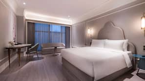 1 ห้องนอน, เครื่องนอนระดับพรีเมียม, ผ้านวมขนเป็ด, มินิบาร์ฟรี