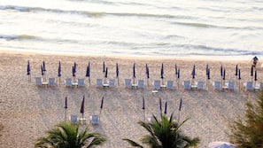 On the beach