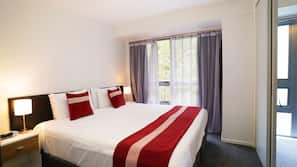 In-room safe, blackout curtains, iron/ironing board, free WiFi