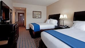 In-room safe, desk, iron/ironing board, free cribs/infant beds
