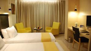 Minibar, in-room safe, desk, blackout curtains