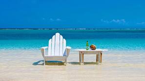 Private beach, sun loungers, scuba diving, snorkeling