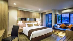 In-room safe, desk, blackout curtains, free WiFi