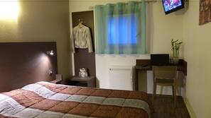 Literie de qualité supérieure, bureau, chambres insonorisées