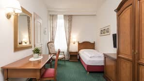 Hochwertige Bettwaren, Daunenbettdecken, Pillowtop-Betten, Minibar