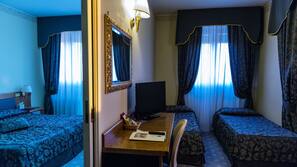 Minibar, in-room safe, desk, blackout curtains