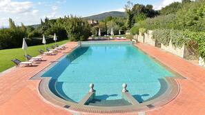 Piscina all'aperto, ombrelloni da piscina