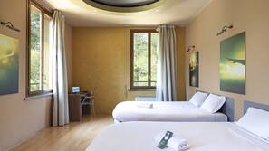 In-room safe, desk, soundproofing, free cots/infant beds