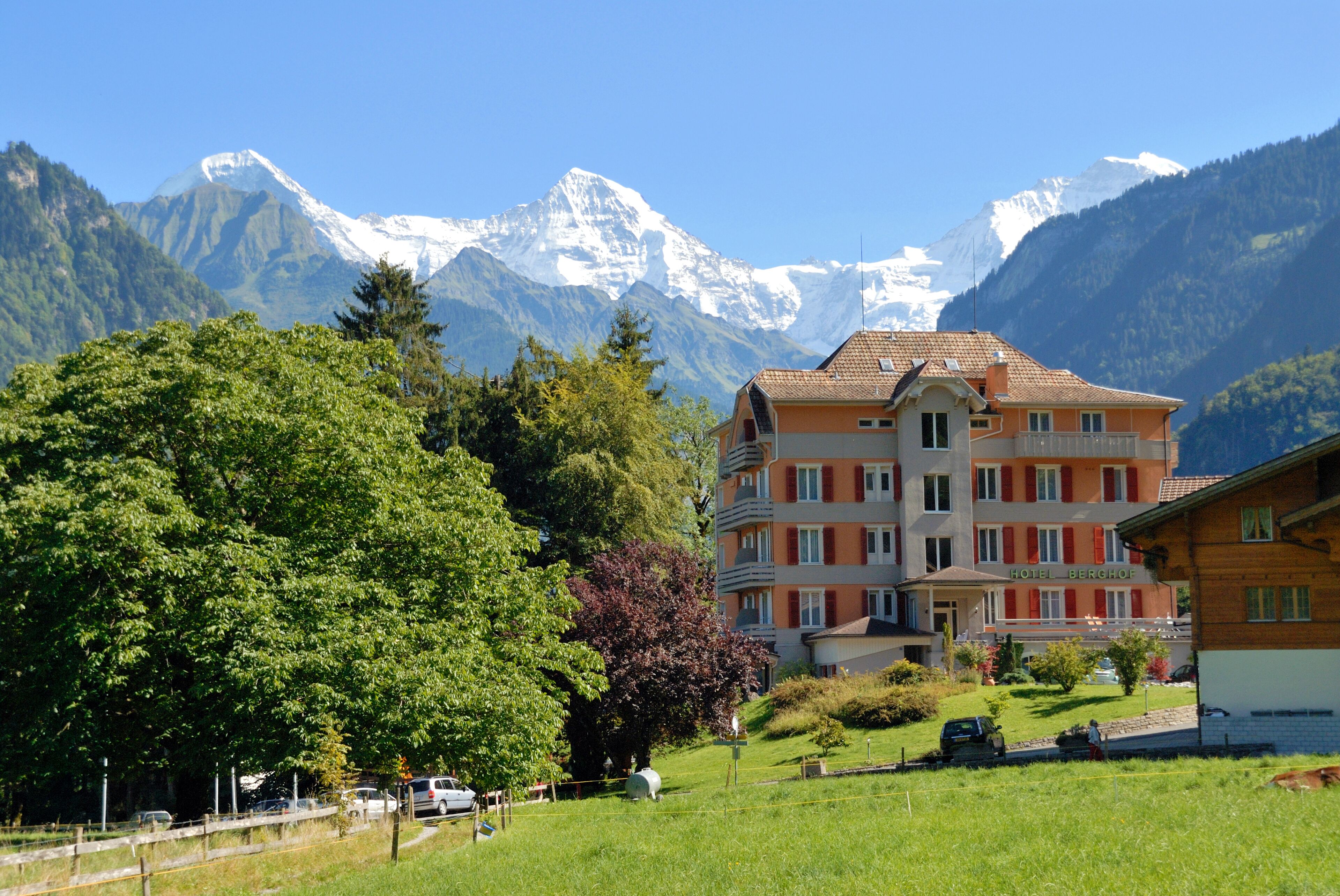 Hotel Berghof Amaranth in Wilderswil, Switzerland