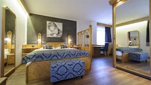Minibar, in-room safe, soundproofing, cribs/infant beds