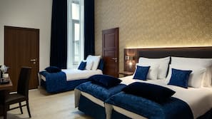 Sängtillbehör av högsta kvalitet, memory foam-madrasser och minibar
