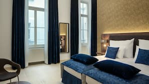 Sängtillbehör av högsta kvalitet, memory foam-madrasser och minibar