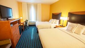 Premium bedding, in-room safe, desk, iron/ironing board