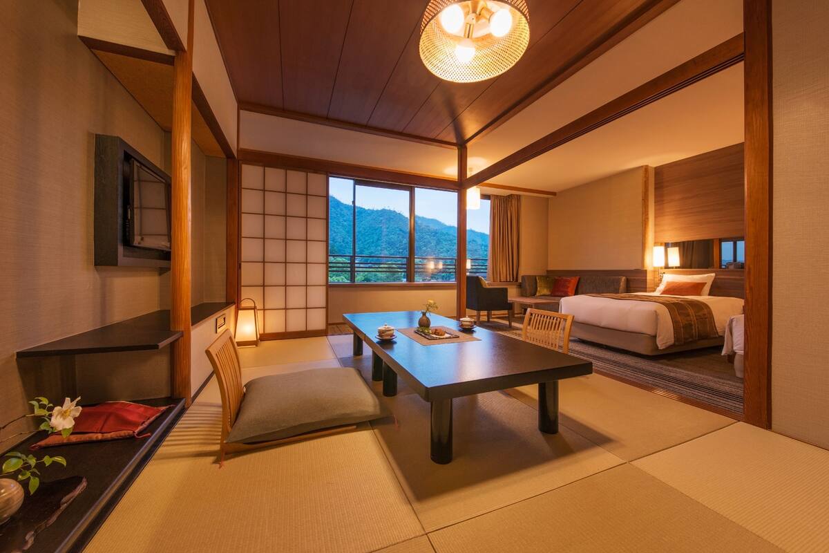 宮島グランドホテル有もと 口コミ 部屋写真 料金 お得情報 エクスペディア