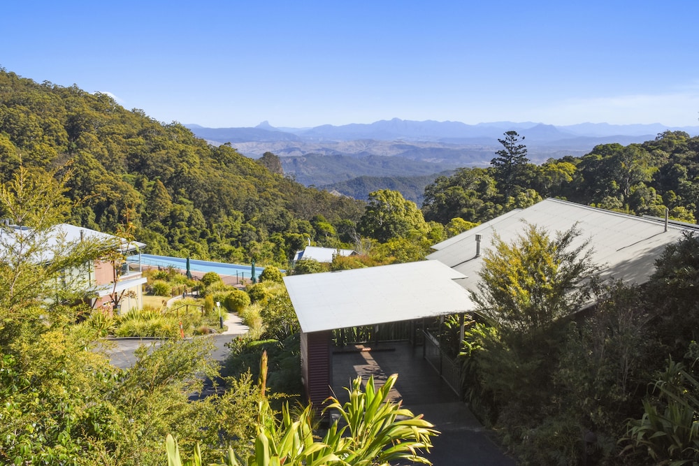 View from room, O'Reilly's Rainforest Retreat