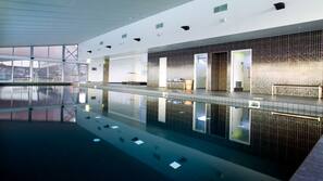 Indoor pool, outdoor pool