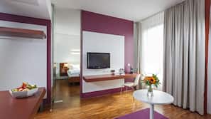 Luxe beddengoed, Select Comfort-bedden, een kluis op de kamer