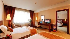 Premium bedding, down duvet, minibar, in-room safe