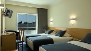 Blackout drapes, soundproofing, free WiFi, linens