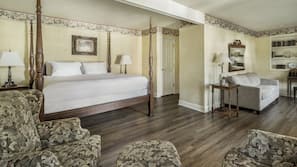 Premium bedding, down comforters, individually decorated