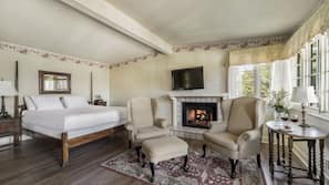 Premium bedding, down comforters, individually decorated