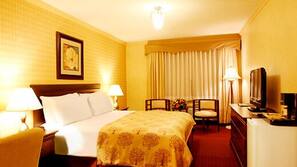 In-room safe, desk, blackout drapes, iron/ironing board