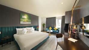 Minibar, in-room safe, desk, rollaway beds