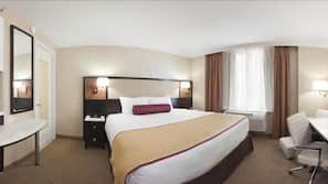 Pillow top beds, in-room safe, desk, laptop workspace