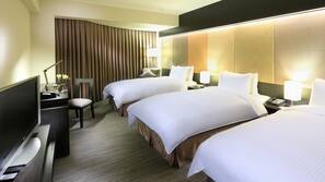 Minibar, in-room safe, desk, blackout drapes