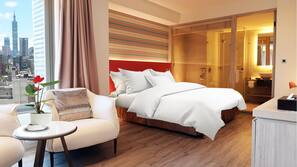 Minibar, in-room safe, desk, blackout drapes