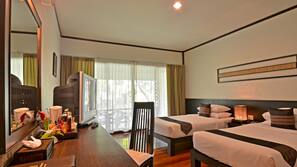 Minibar, in-room safe, desk, free cots/infant beds