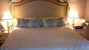Premium bedding, pillowtop beds, free WiFi
